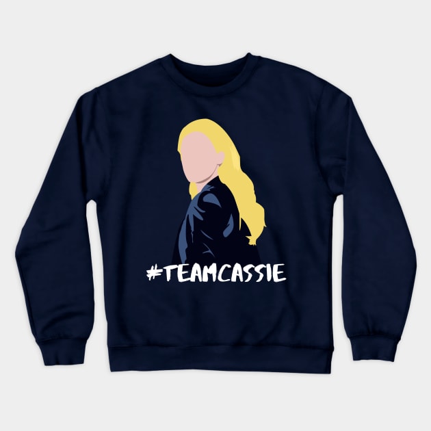 Cassandra Railly Crewneck Sweatshirt by insidethetardis